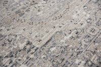 5 x 8 Medium Traditional Gray and Beige Area Rug - Panache-6