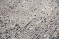 8 x 11 Large Traditional Gray and Beige Area Rug - Panache-5