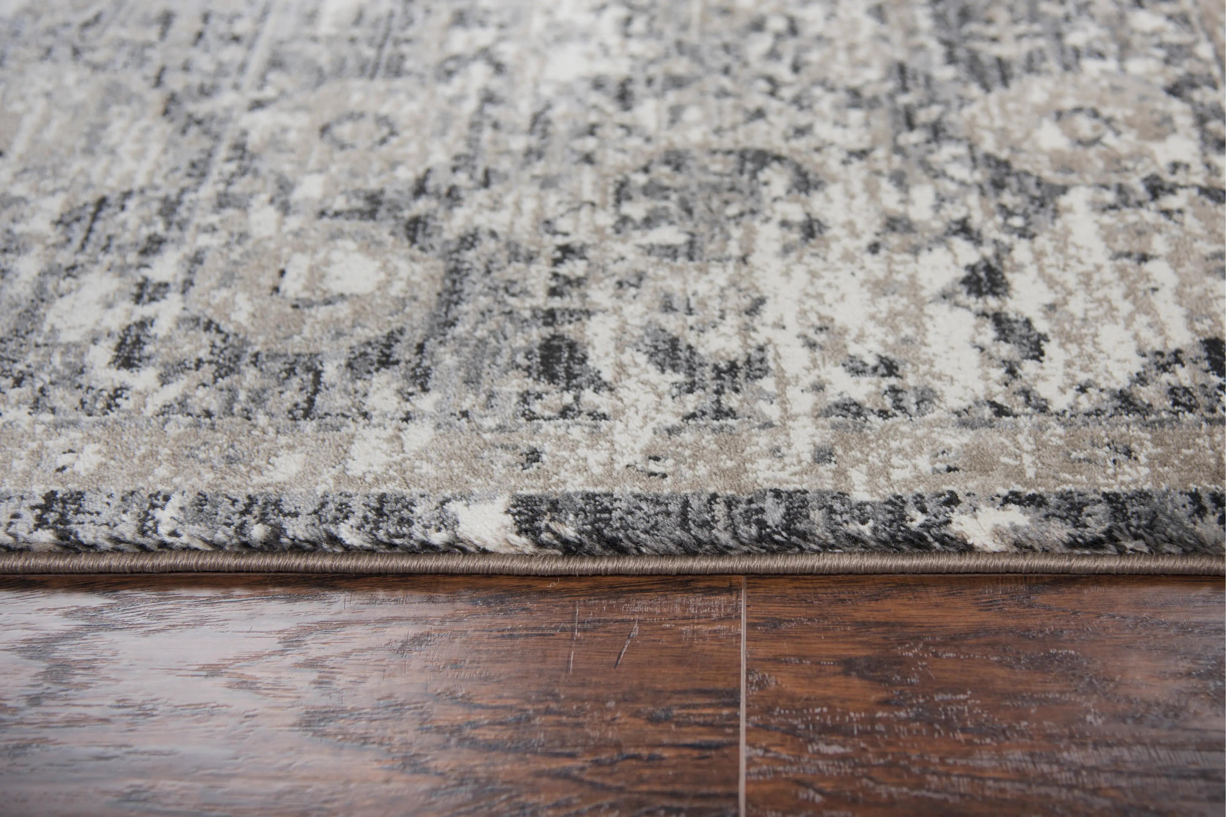 Panache 8 x 11 Traditional Gray and Beige Area Rug-3