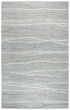 Clearance 5 x 8 Medium Gray and White Area Rug - Idyllic