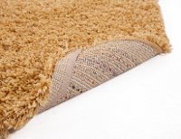 5 x 8 Medium Transitional Gold Shag Rug - Comfort Shag-3