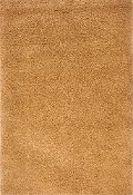 Comfort Shag 8 x 10 Transitional Gold Shag Rug