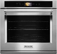 KOSE900HSS KitchenAid 30 Inch Smart Single Wall Oven - 5.0 cu. ft. Stainless Steel