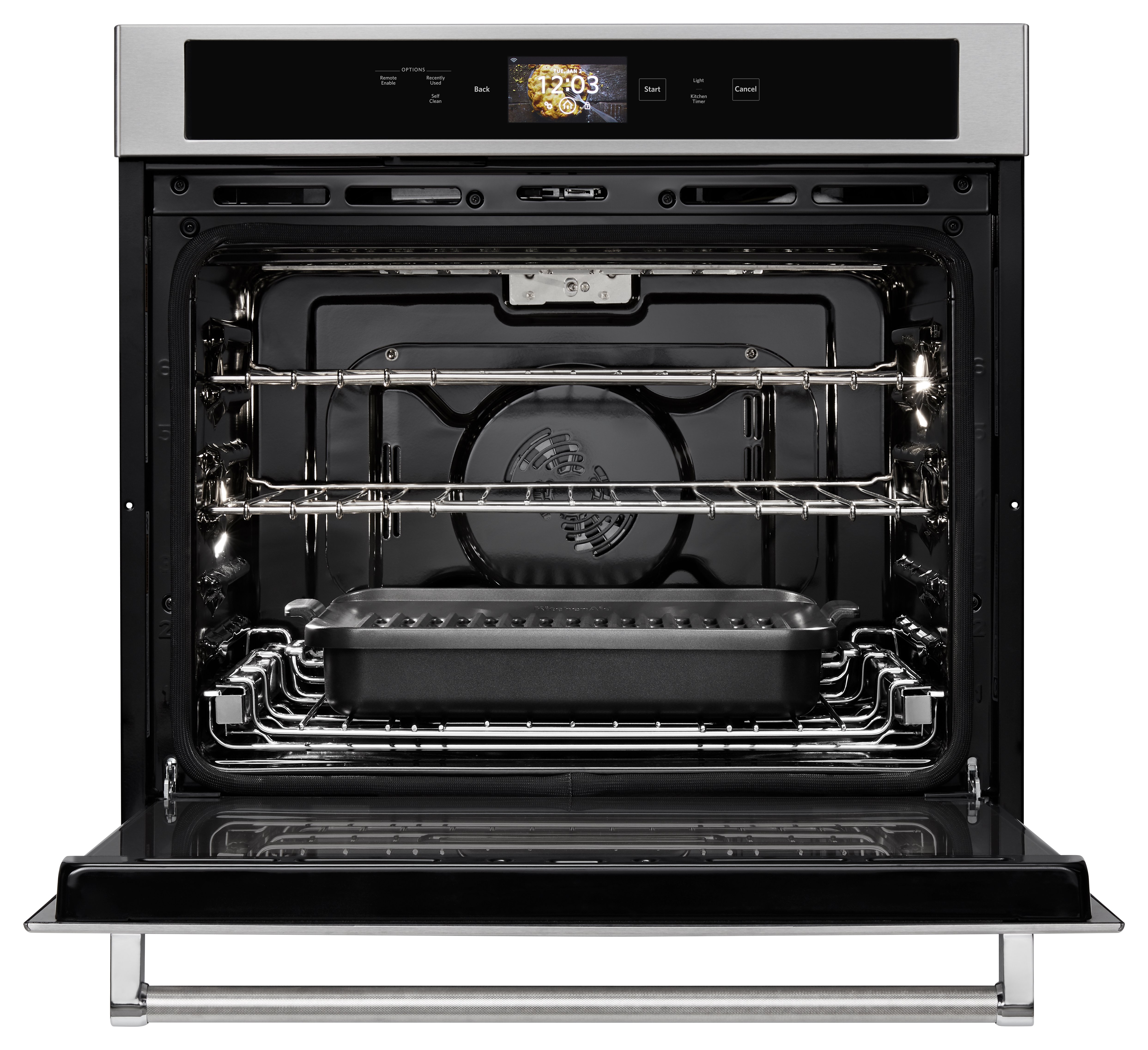 KOSE900HSS KitchenAid 30 Inch Smart Single Wall Oven - 5.0 cu. ft. Stainless Steel-2