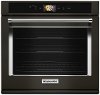 KOSE900HBS KitchenAid 30 Inch Smart Oven+ Single Wall Oven - 5.0 cu. ft. Black Stainless Steel