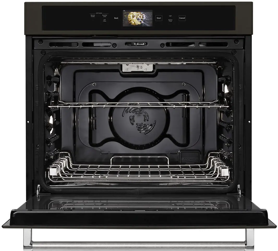 KOSE900HBS KitchenAid 30 Inch Smart Oven+ Single Wall Oven - 5.0 cu. ft. Black Stainless Steel-3