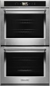 KODE900HSS KitchenAid 30 Inch Smart Oven+ Double Wall Oven - 10 cu. ft. Stainless Steel