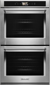 KODE900HSS KitchenAid 30 Inch Smart Oven+ Double Wall Oven - 10 cu. ft. Stainless Steel