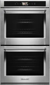 KODE900HSS KitchenAid 30 Inch Smart Oven+ Double Wall Oven - 10 cu. ft. Stainless Steel