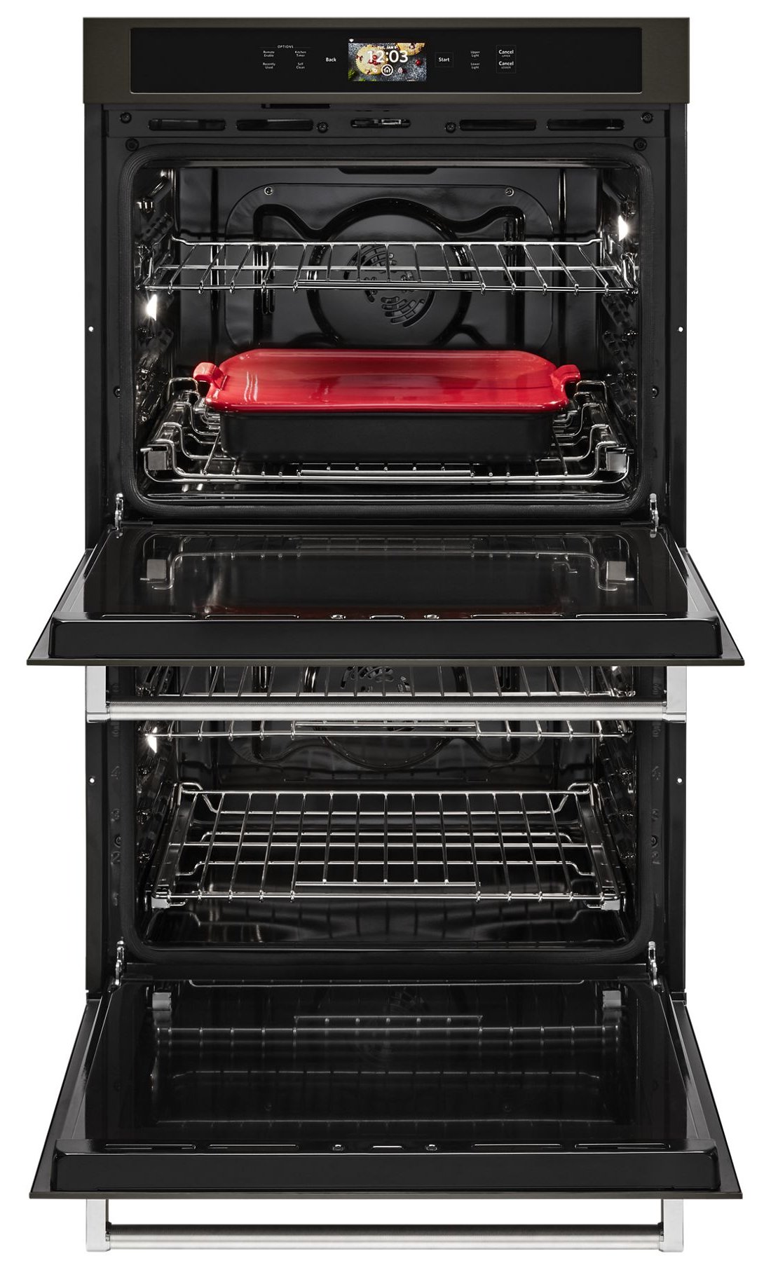 KODE900HBS KitchenAid 30 Inch Smart Oven+ Double Wall Oven - 10 cu. ft. Black Stainless Steel-6