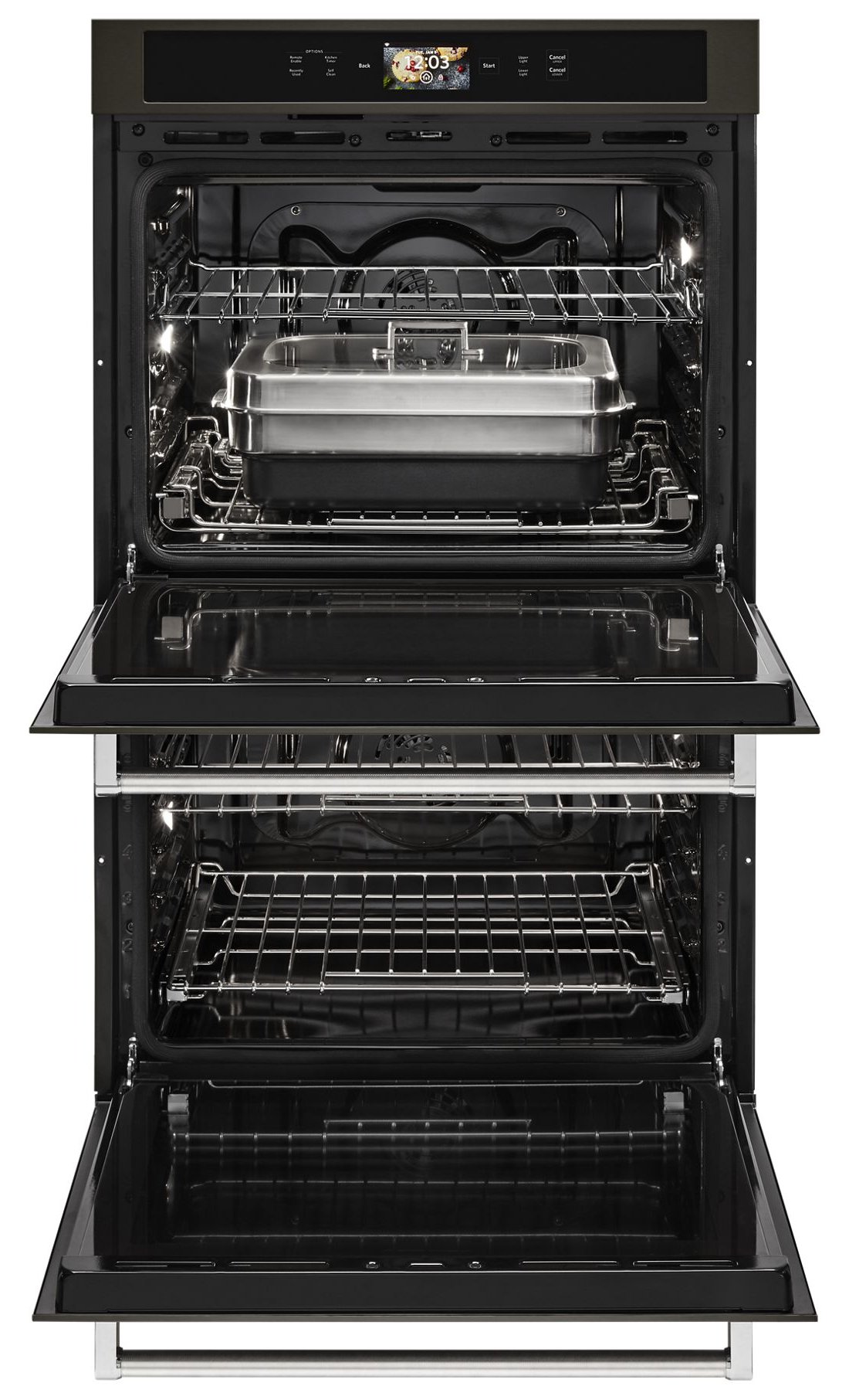 KODE900HBS KitchenAid 30 Inch Smart Oven+ Double Wall Oven - 10 cu. ft. Black Stainless Steel-7