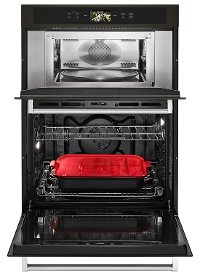 KOCE900HBS KitchenAid 30 Inch Smart Combination Wall Oven with Microwave - 6.4 cu. ft. Black Stainless Steel-2