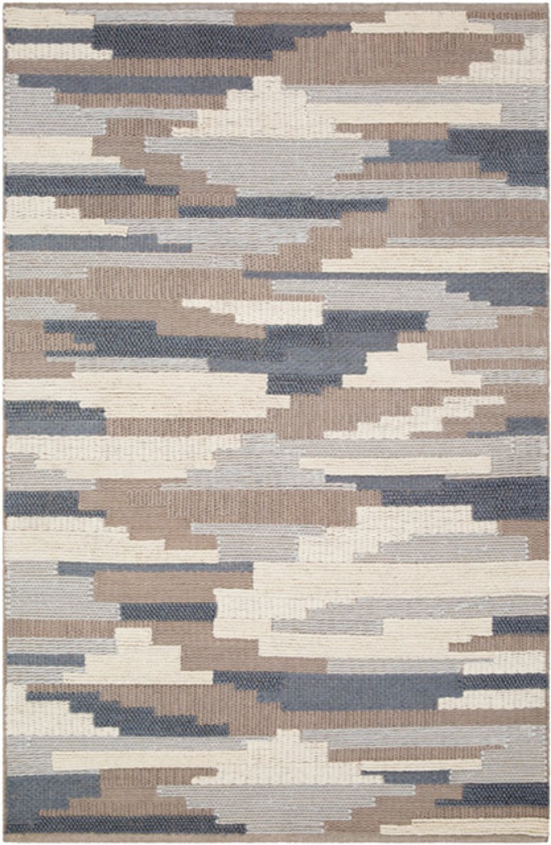 8 X 10 Large Denim Blue And Taupe Area Rug Co Rc Willey Denim Blue And Taupe Area Rug
