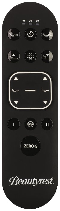 SET Beautyrest Black Luxury Split King Adjustable Base