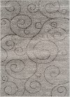 5 x 7 Medium Transitional Gray Area Rug - Mystique