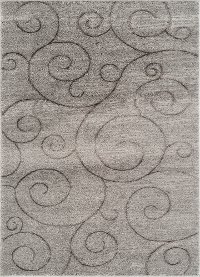 5 x 7 Medium Transitional Gray Area Rug - Mystique