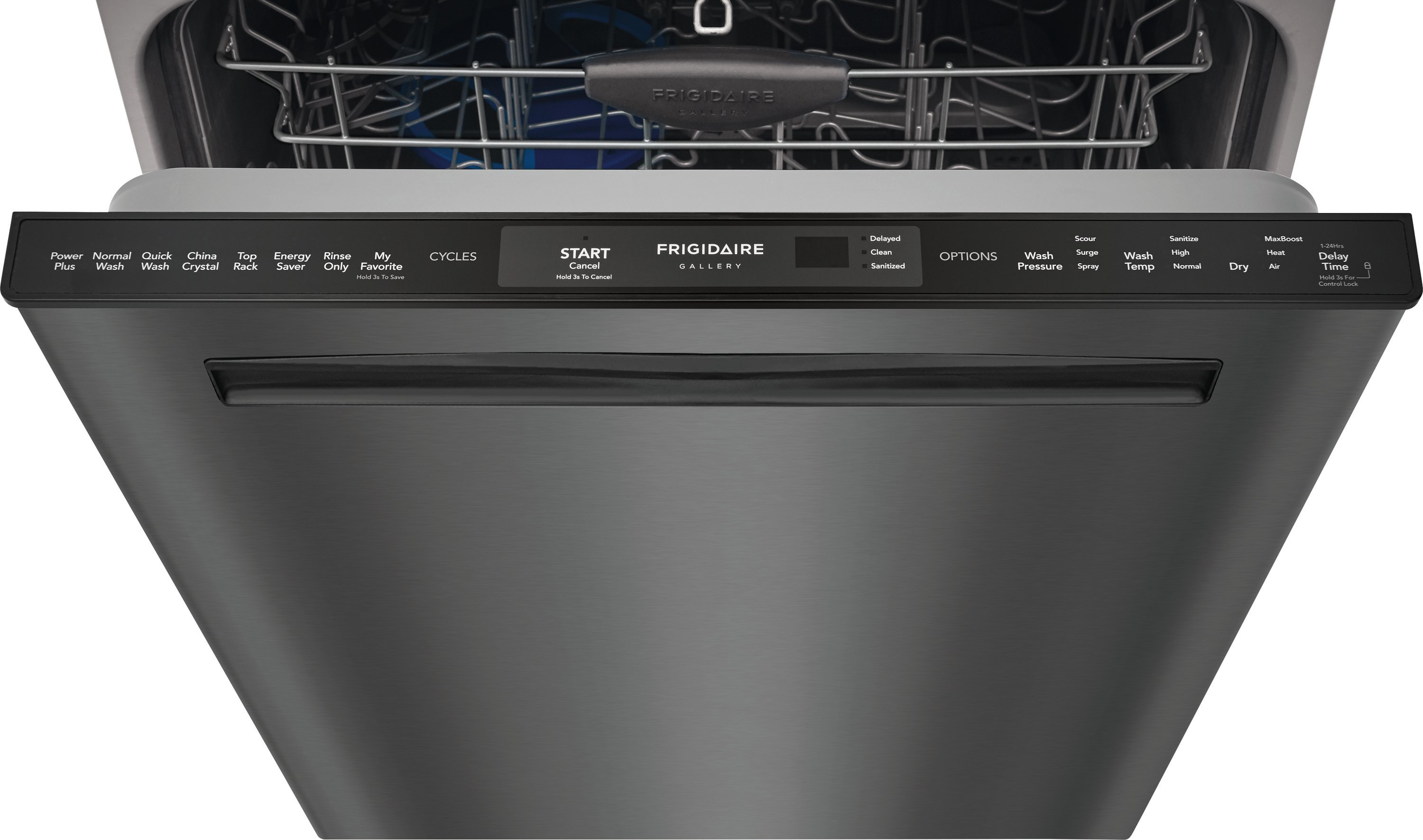 FGIP2468UD Frigidaire Gallery Dishwasher with Dual OrbitClean - Black Stainless Steel-2