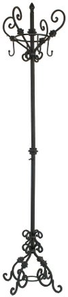 Traditional Metal Coat Rack Stand