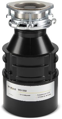 WG1202XH Whirlpool 1/2 HP In Sink Garbage Disposal