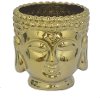 Gold Ceramic Buddha Planter