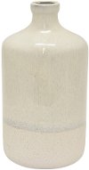 14 Inch Cream Ceramic Bottle Vase
