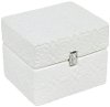 White Ceramic Box with Bling Clasp