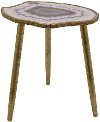 Lavender Wood Decorative Accent Table