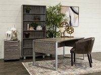 Gray 3-Drawer File Cabinet Pedestal - Kalmar-5