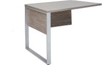 Gray Home Office Desk Return - Kalmar