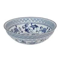 Blue and White Ceramic Bowl