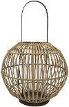 12 Inch Round Natural Bamboo Decorative Lantern