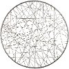 Clearance 26 Inch Round Gun Metal Wire Wall Decor