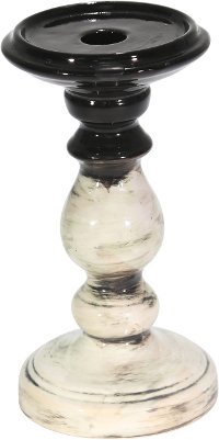 8 Inch Multi Color Ceramic Gourd Candle Holder
