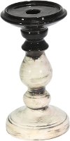 Clearance 8 Inch Multi Color Ceramic Gourd Candle Holder