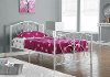 Casual Traditional WhiteWW Twin Metal Bed-1