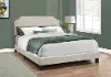 Classic Contemporary Beige Queen Upholstered Bed