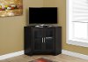 42 Inch Cappuccino Brown Corner TV Stand