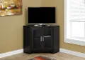 42 Inch Cappuccino Brown Corner TV Stand