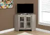 Dark Taupe 42 Inch Corner TV Stand