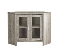 Dark Taupe 42 Inch Corner TV Stand-2
