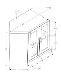 Dark Taupe 42 Inch Corner TV Stand-3
