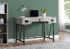 Gray Reclaimed Wood 48 Inch Wood Computer Desk