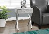 Gray Cement 24 Inch End Table