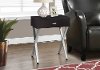 Cappuccino Cement 24 Inch End Table
