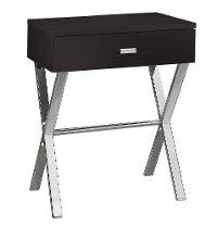 Cappuccino Cement 24 Inch End Table-3