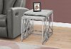 Cement Gray 2 Piece Nesting End Tables
