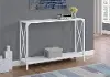 White 48 Inch Contemporary Console Table