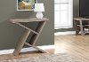 Dark Taupe 36 Inch Accent Table
