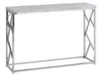 Gray 44 Inch Industrial Console Table