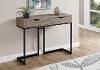 Dark Taupe 42 Inch Modern Sofa Table -1